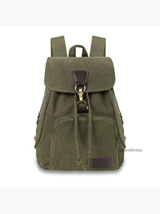Canvas Fashion Backpack Casual Outdoor Daypack Multipurpose Travel Rucksack main image 5